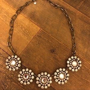 JCrew Floral Statement Necklace